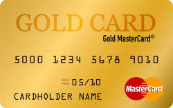 Gold Card Mastercard