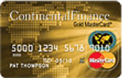 Continental Finance Company gold card